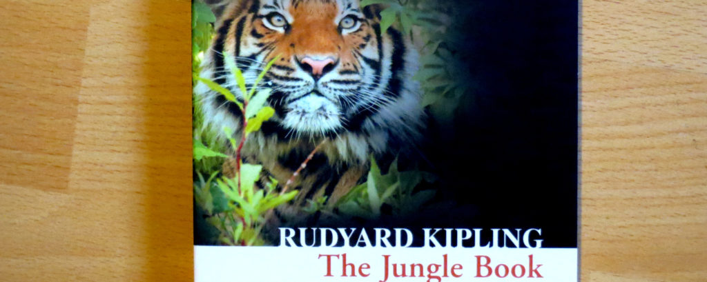 Cover-Auschnitt "The Jungle Book" von Rudyard Kipling